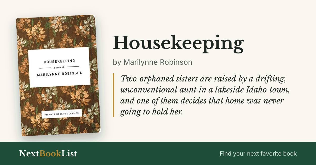 Housekeeping by Marilynne Robinson: book review and summary