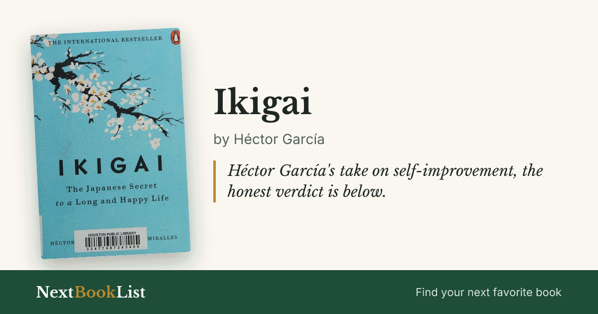 Ikigai by Héctor García: book review and summary