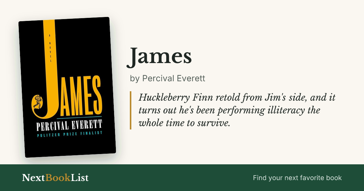 James by Percival Everett: book review and summary