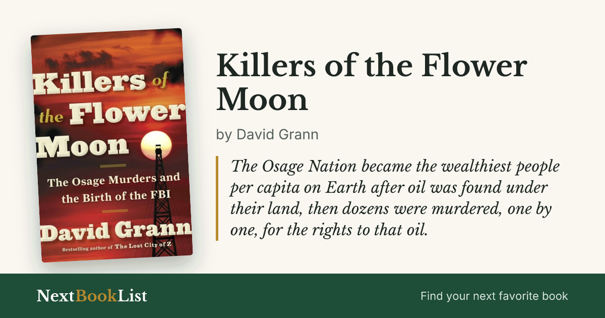 Killers of the Flower Moon by David Grann: book review and summary