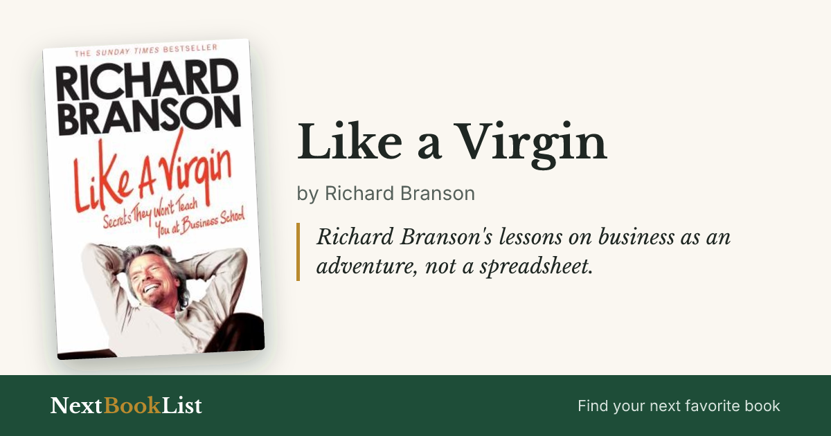 Like a Virgin by Richard Branson: book review and summary