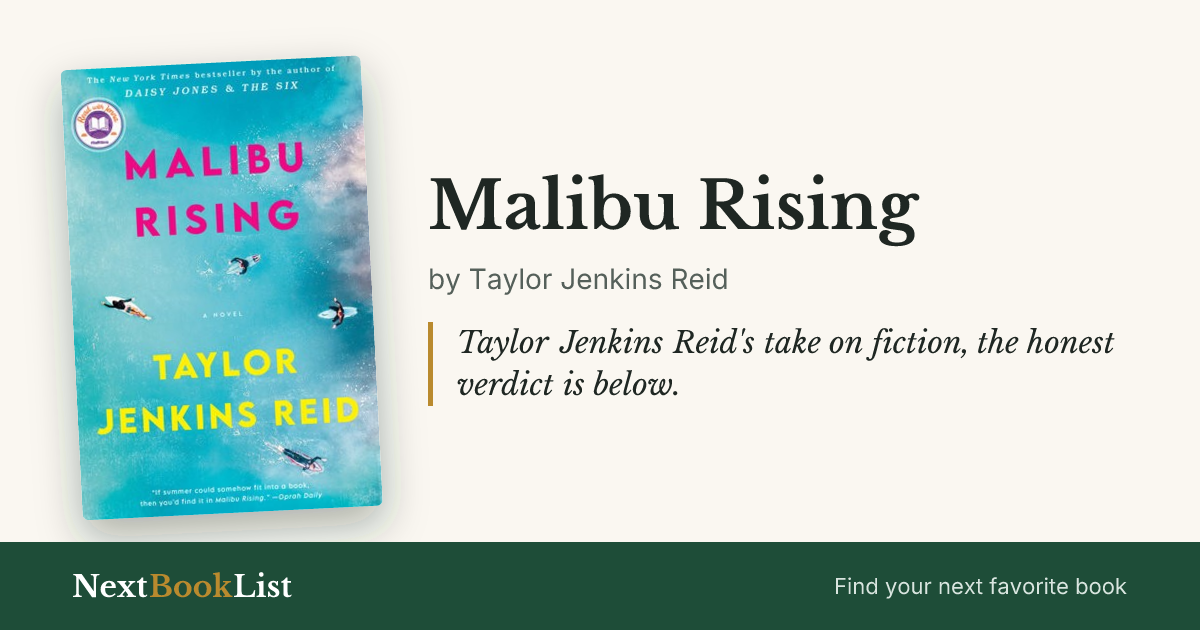 Malibu Rising by Taylor Jenkins Reid: book review and summary