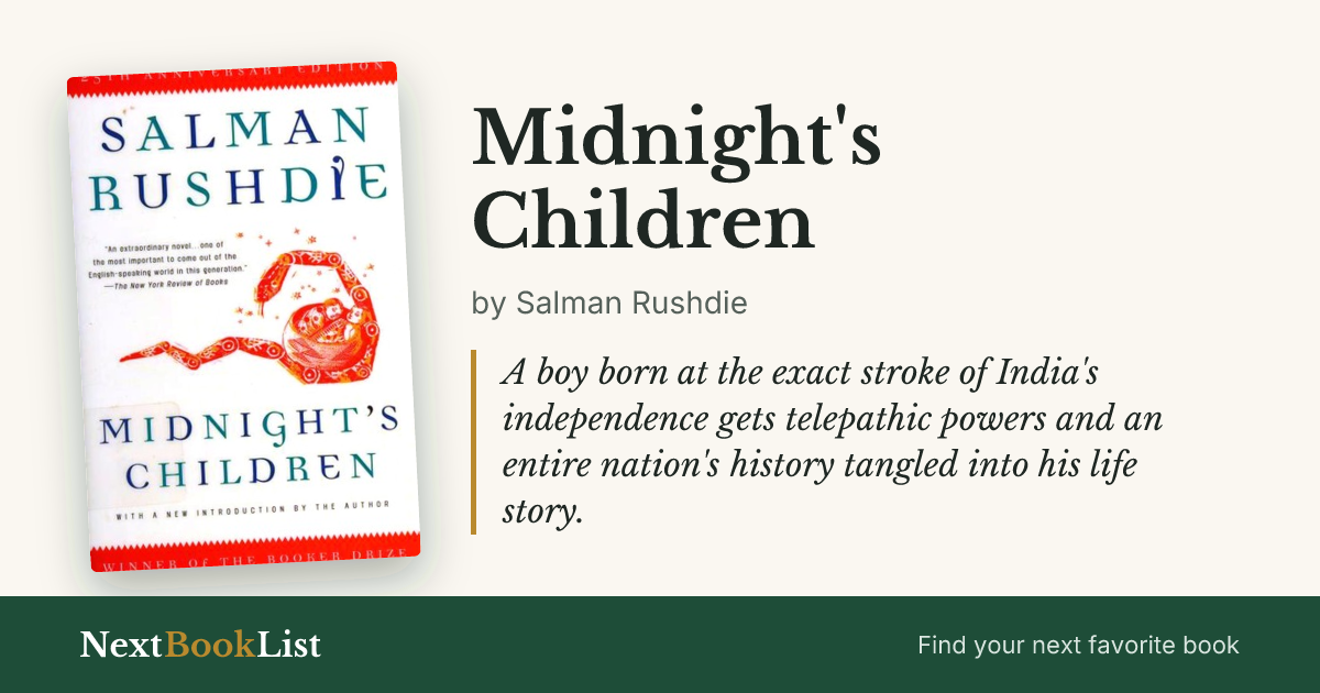 Midnight's Children by Salman Rushdie: book review and summary