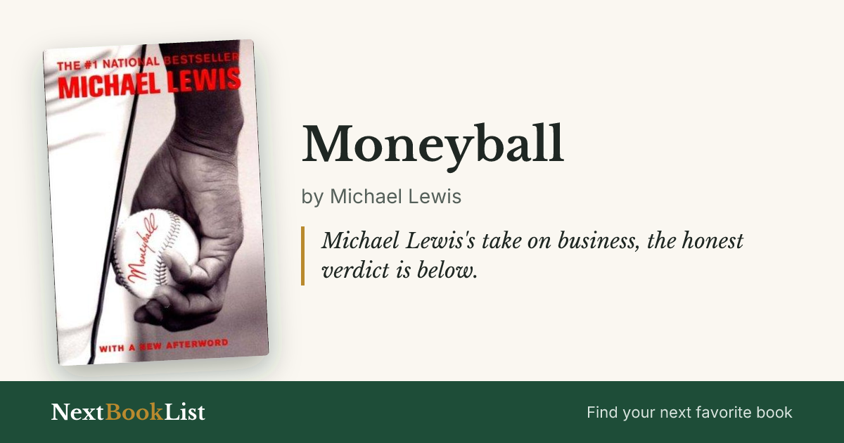 Moneyball by Michael Lewis: book review and summary