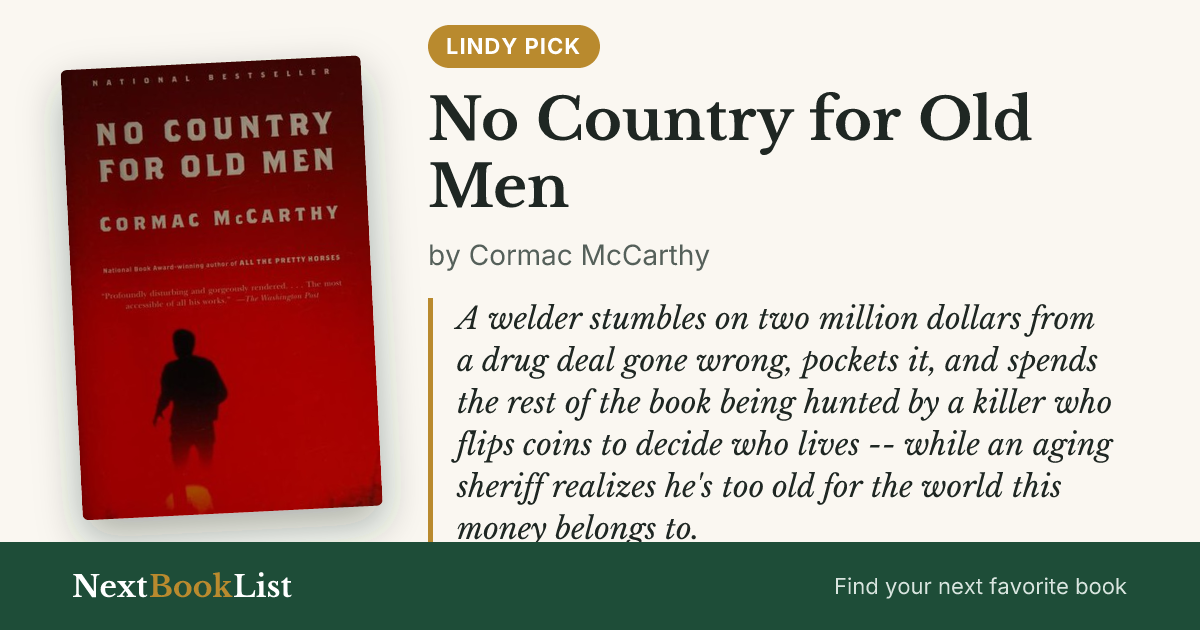 No Country for Old Men by Cormac McCarthy: book review and summary
