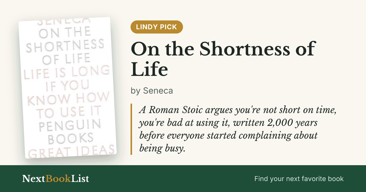 On the Shortness of Life by Seneca: book review and summary
