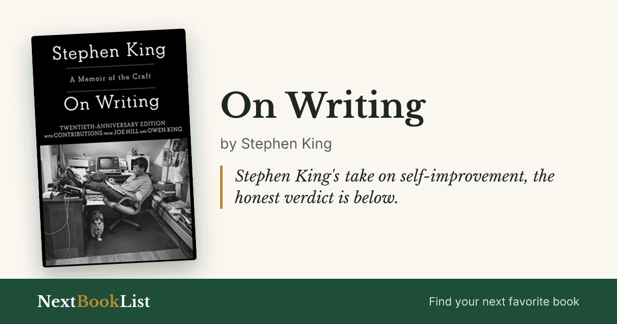 On Writing by Stephen King: book review and summary