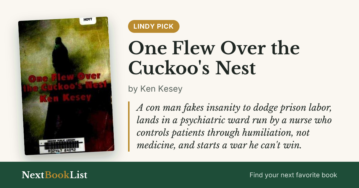 One Flew Over the Cuckoo's Nest by Ken Kesey: book review and summary