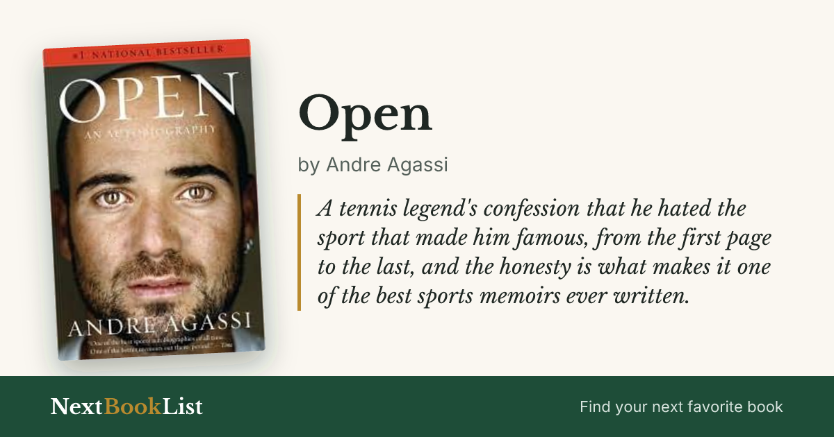 Open by Andre Agassi: book review and summary