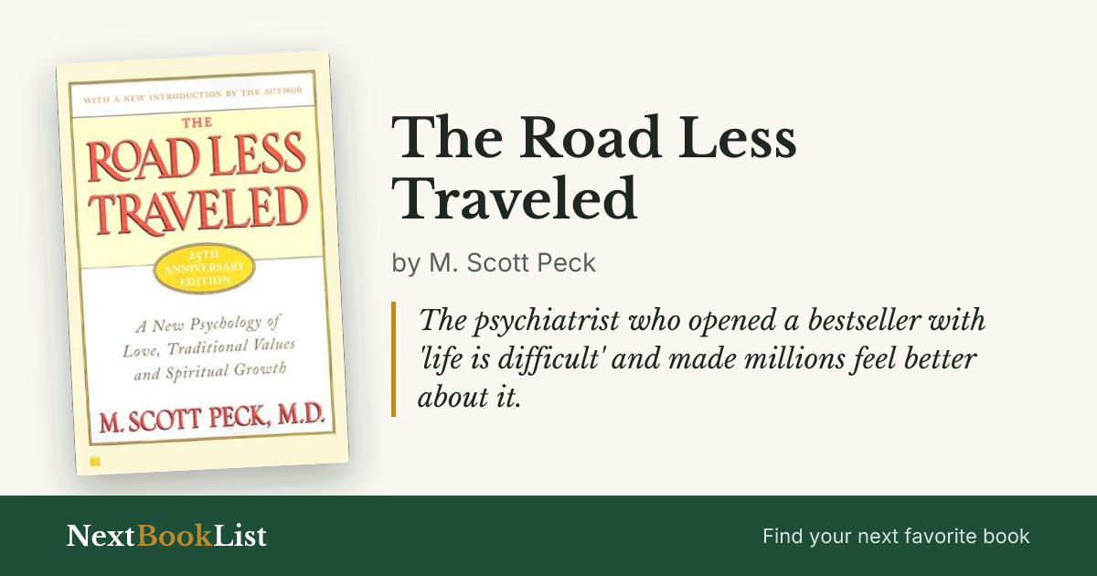 The Road Less Traveled by M. Scott Peck: book review and summary