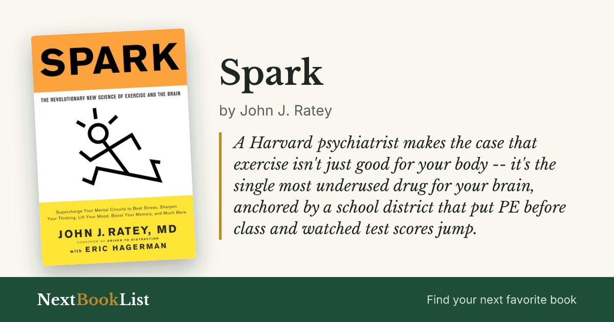 Spark by John J. Ratey: book review and summary