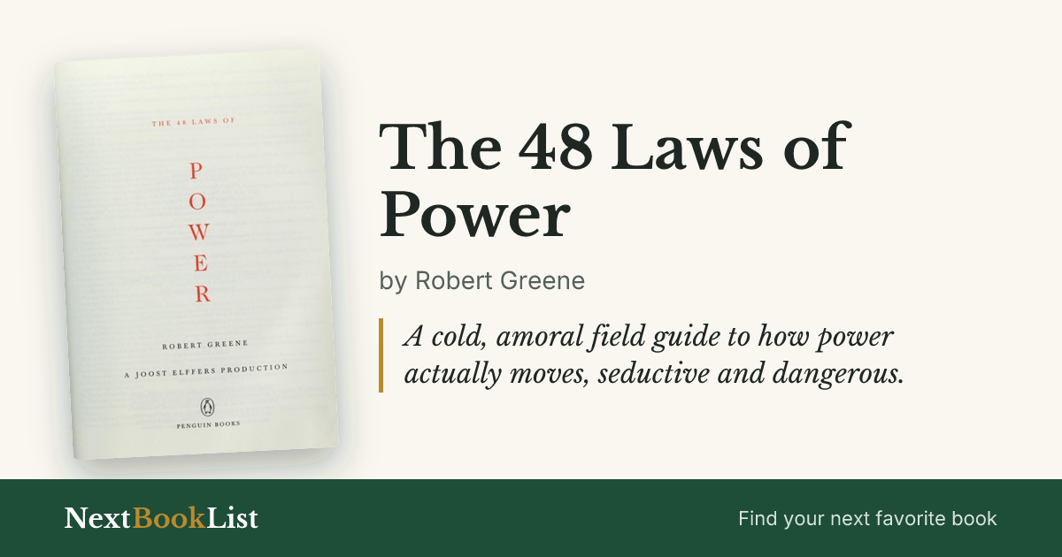 The 48 Laws of Power by Robert Greene: book review and summary