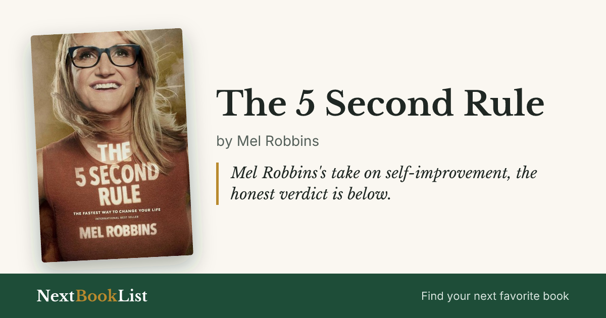 The 5 Second Rule by Mel Robbins: book review and summary