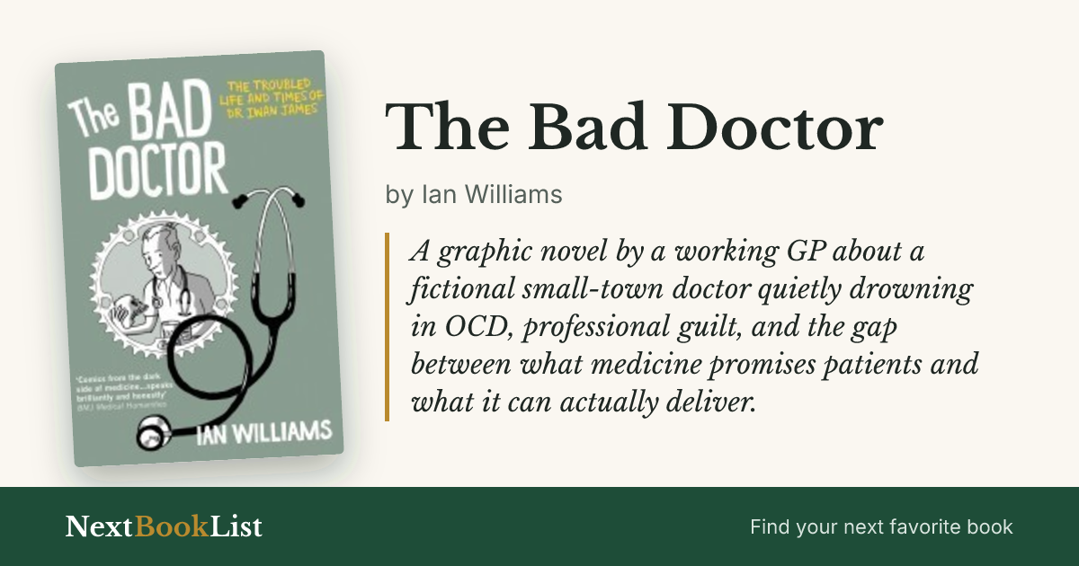 The Bad Doctor by Ian Williams: book review and summary