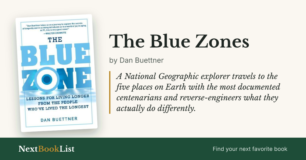 The Blue Zones by Dan Buettner: book review and summary