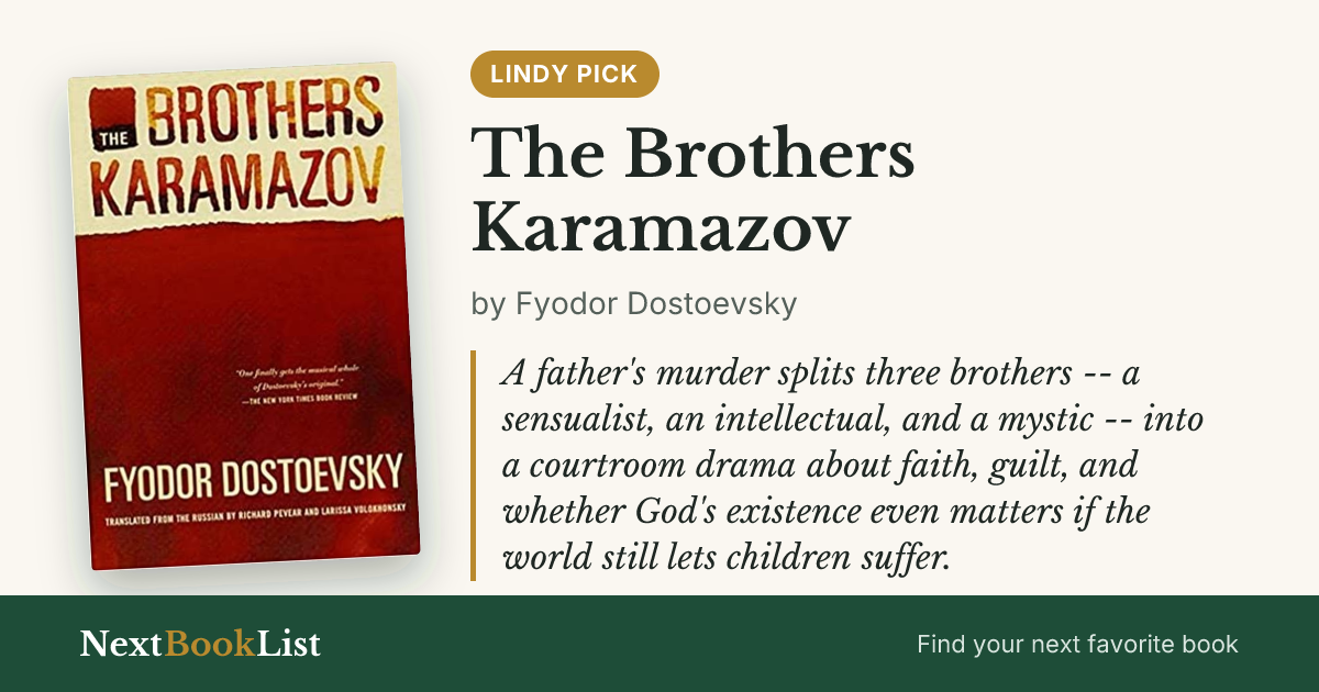 The Brothers Karamazov by Fyodor Dostoevsky: book review and summary
