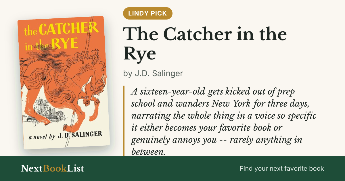 The Catcher in the Rye by J.D. Salinger: book review and summary