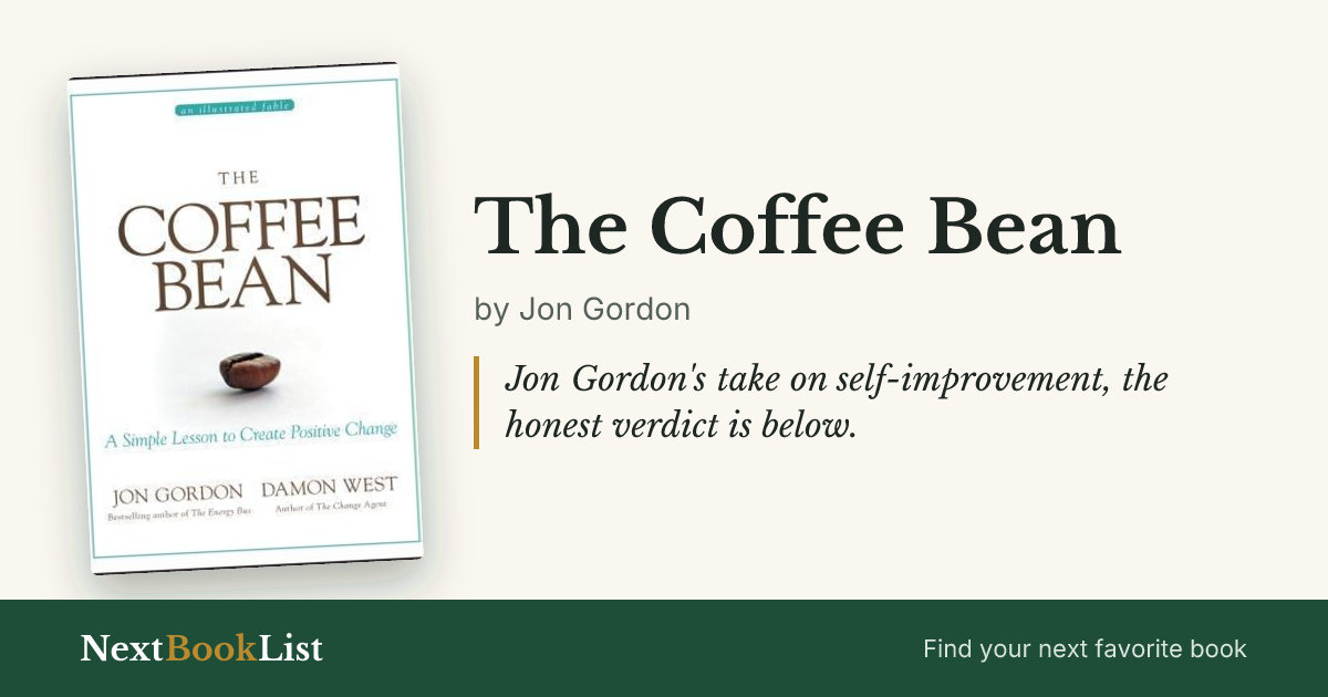 The Coffee Bean by Jon Gordon: book review and summary