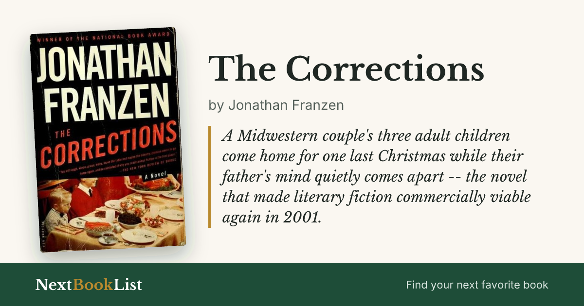 The Corrections by Jonathan Franzen: book review and summary