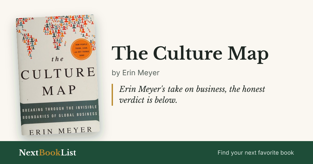 The Culture Map by Erin Meyer: book review and summary