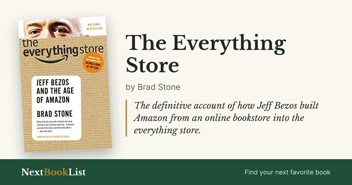 The Everything Store by Brad Stone: book review and summary