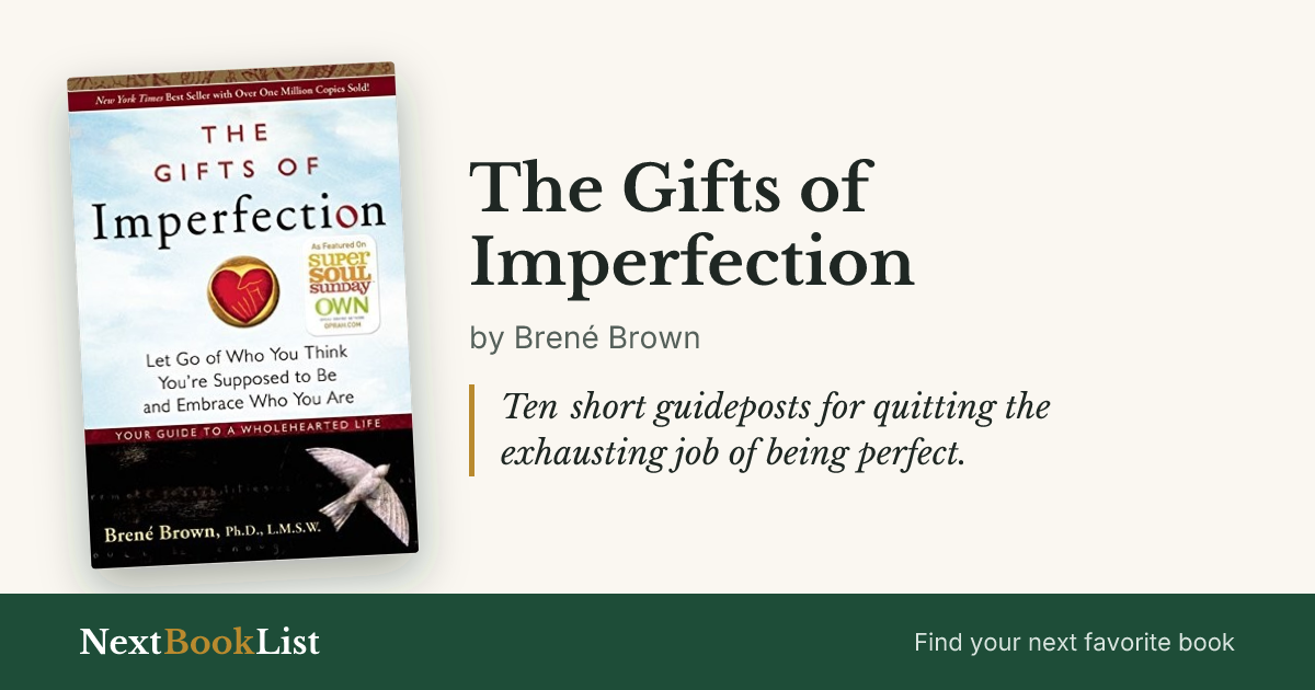 The Gifts of Imperfection by Brené Brown: book review and summary
