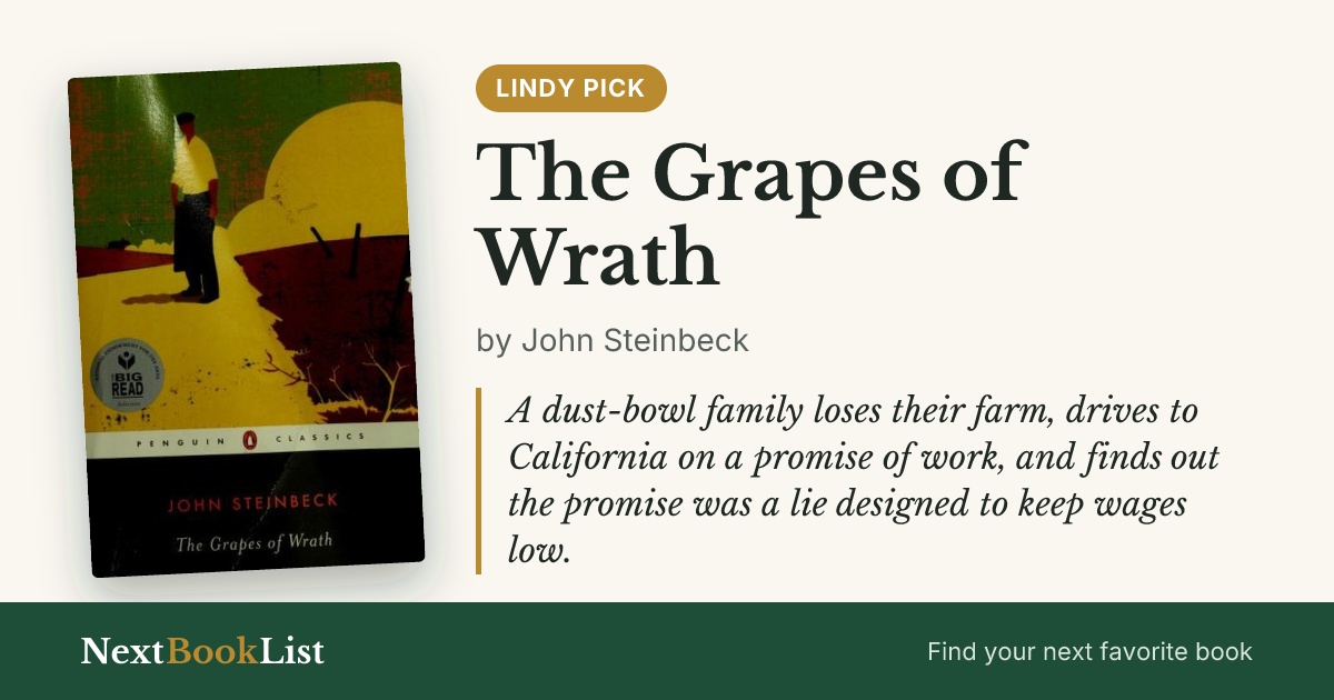 The Grapes of Wrath by John Steinbeck: book review and summary