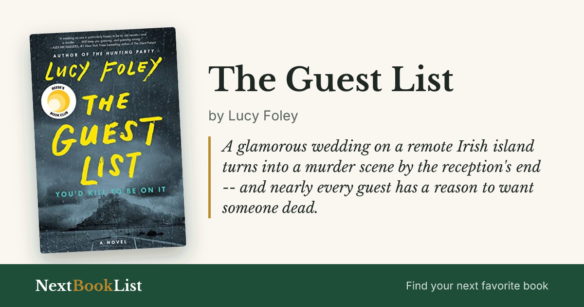 The Guest List by Lucy Foley: book review and summary