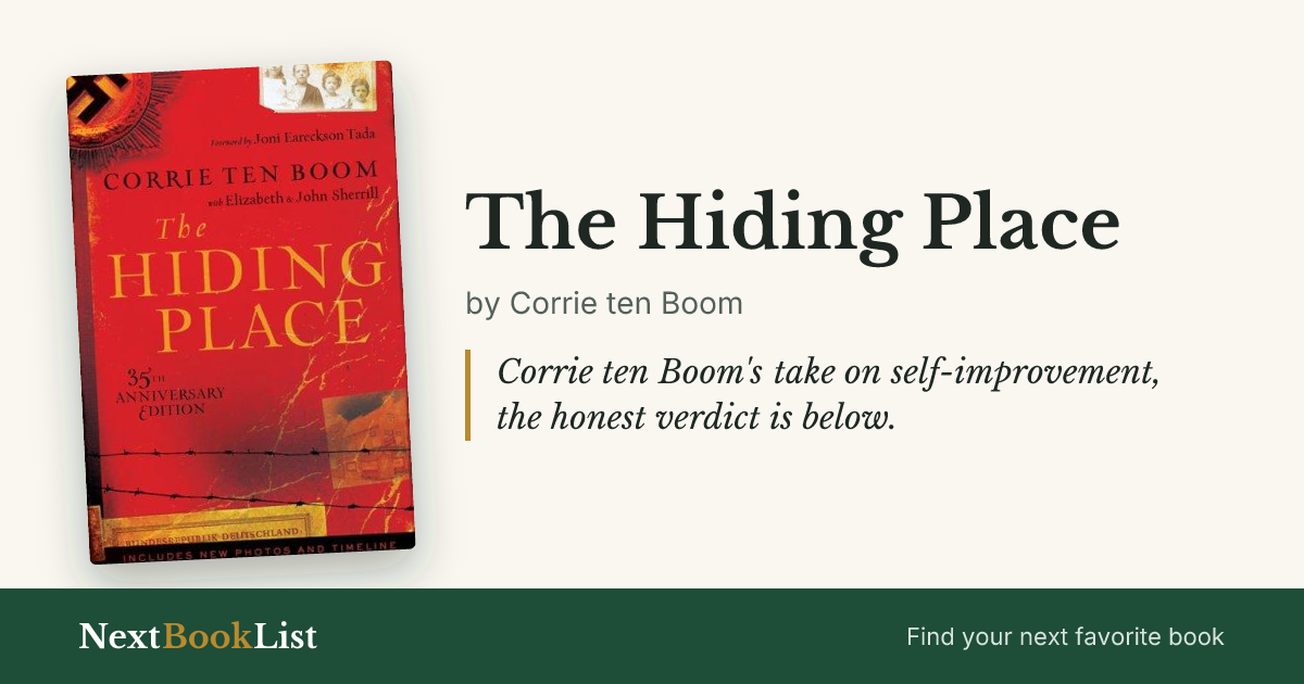 The Hiding Place by Corrie ten Boom: book review and summary