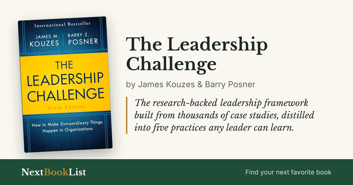 The Leadership Challenge by James Kouzes & Barry Posner: book review and summary