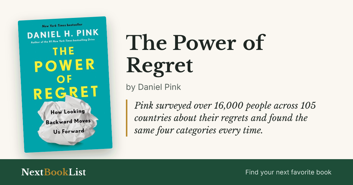 The Power of Regret by Daniel Pink: book review and summary