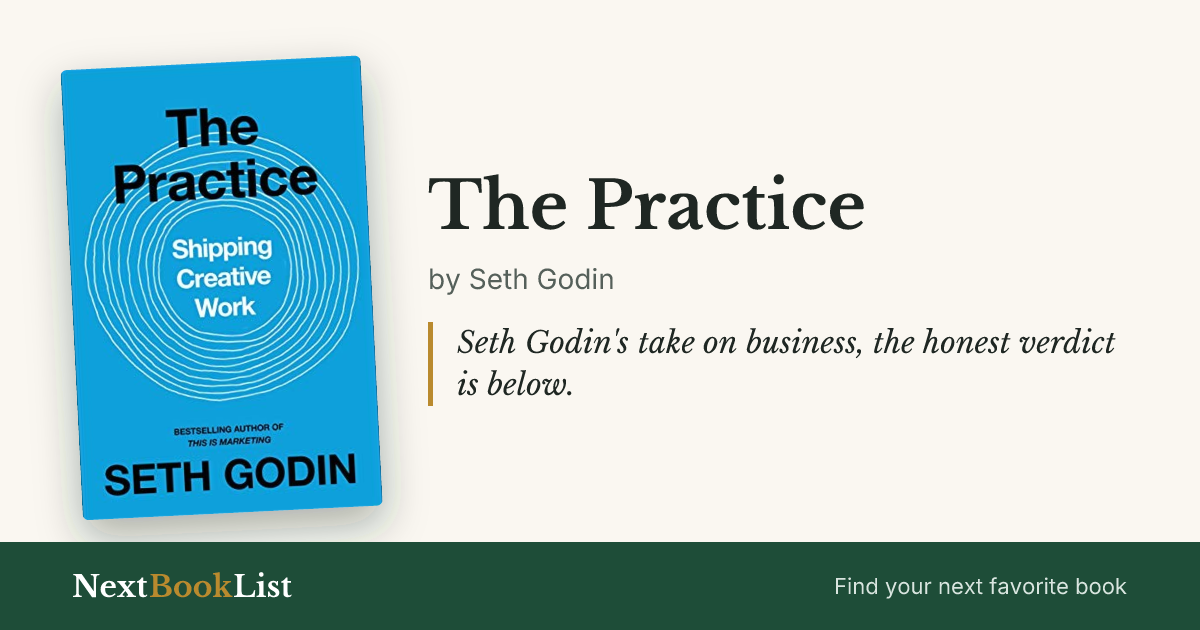 The Practice by Seth Godin: book review and summary