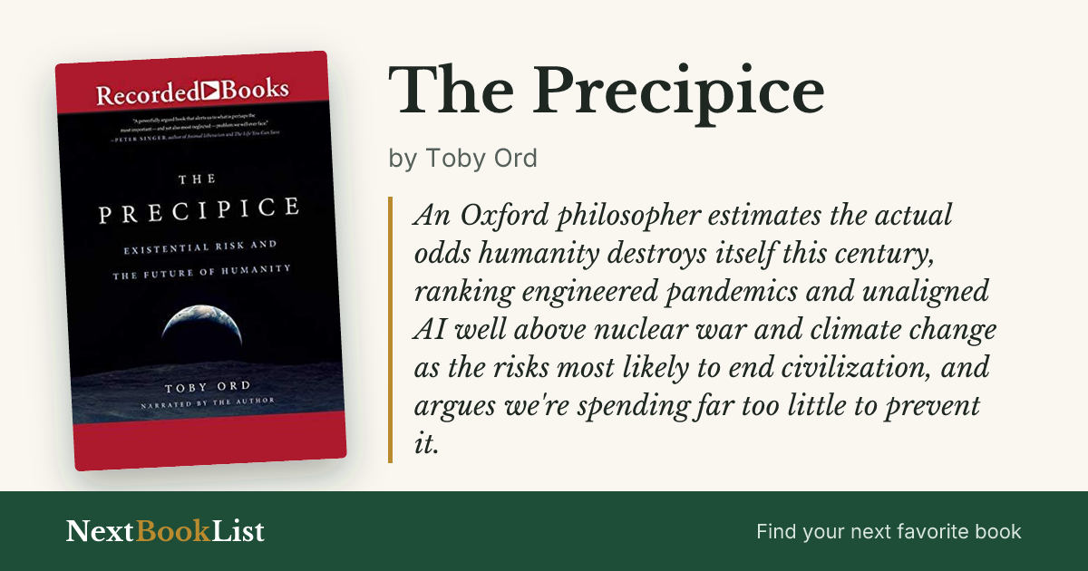 The Precipice by Toby Ord: book review and summary