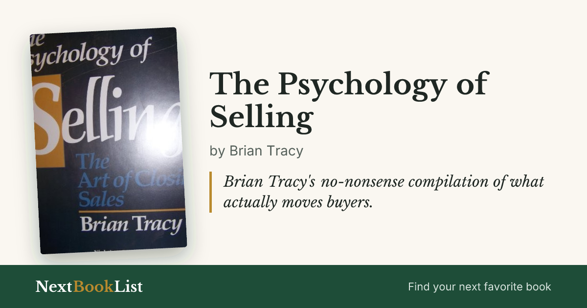 The Psychology of Selling by Brian Tracy: book review and summary