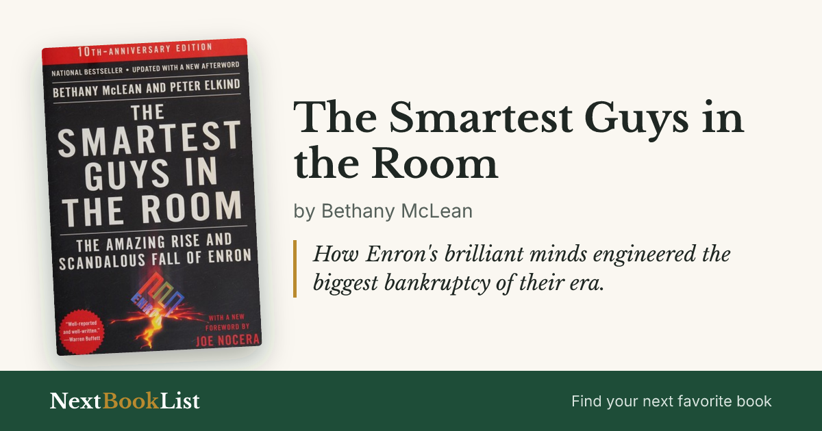 The Smartest Guys in the Room by Bethany McLean: book review and summary