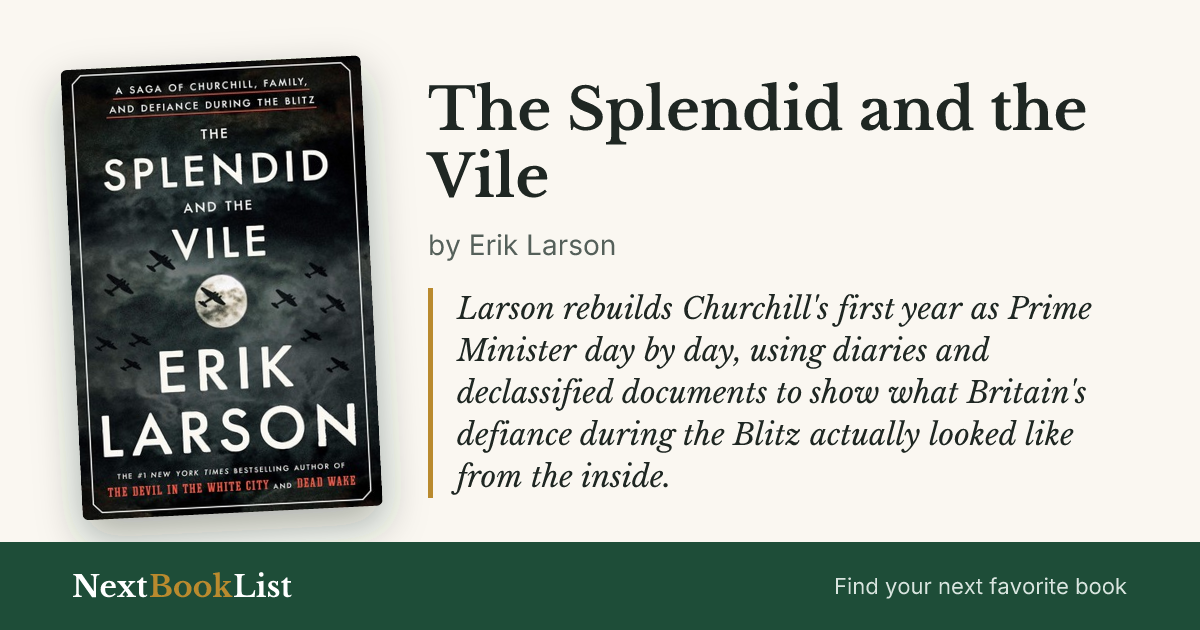 The Splendid and the Vile by Erik Larson: book review and summary