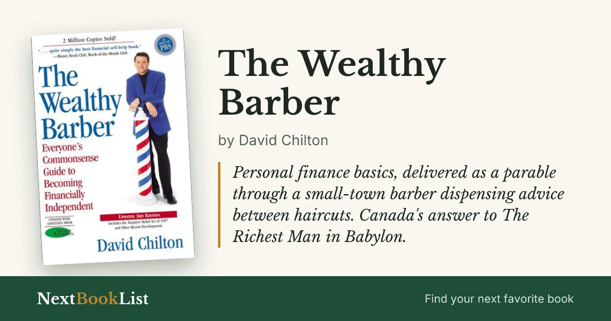 The Wealthy Barber by David Chilton: book review and summary