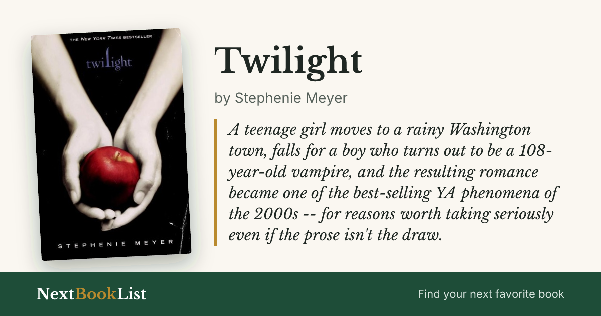 Twilight by Stephenie Meyer: book review and summary