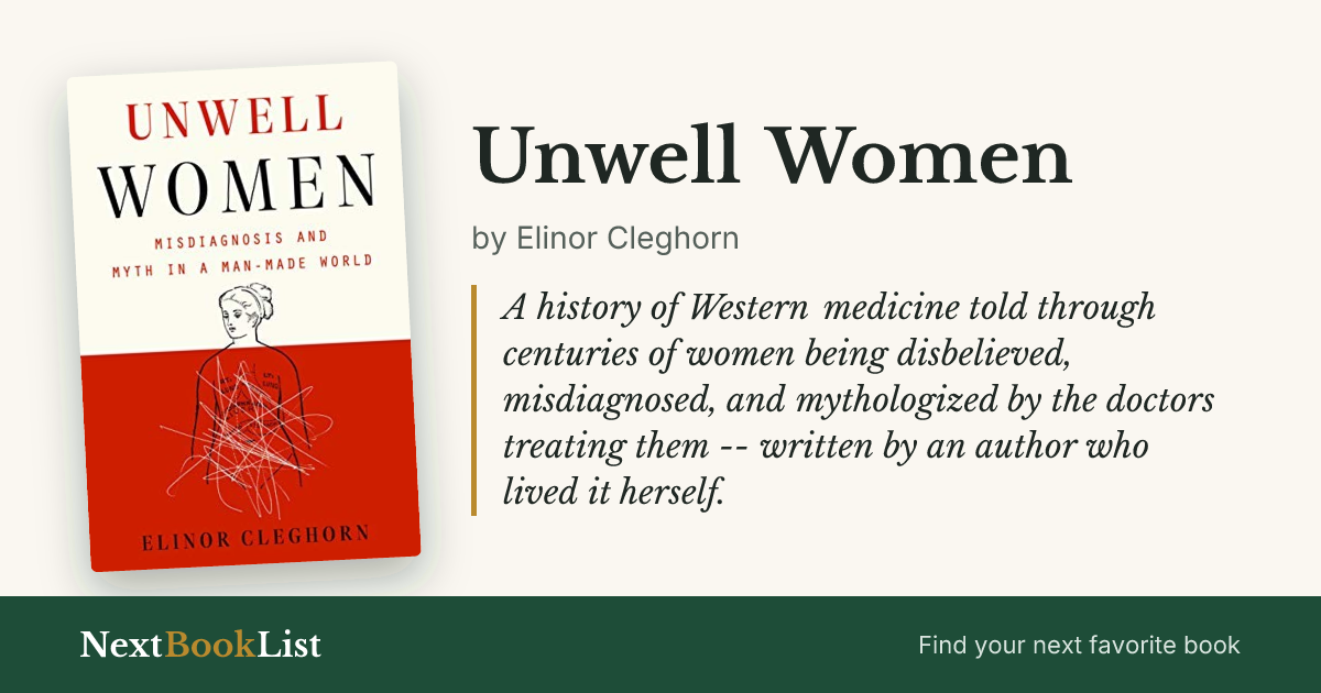 Unwell Women by Elinor Cleghorn: book review and summary