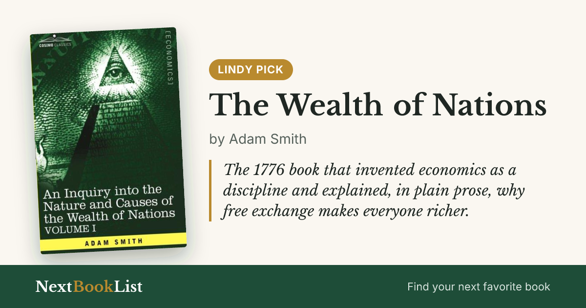 The Wealth of Nations by Adam Smith: book review and summary