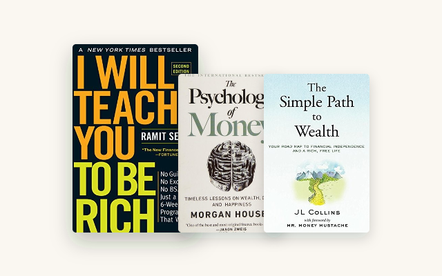 Best Books on Financial Freedom: 12 That Get You Independent cover stack