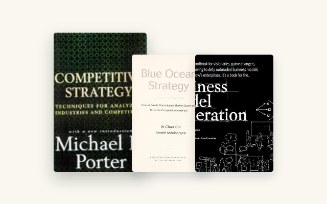 Best Business Strategy Books: 14 That Actually Sharpen Decisions cover stack