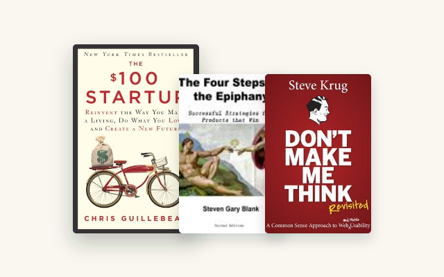 Best Books for Building an Online Business: 8 in the Right Order cover stack