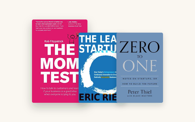Best Startup Books of All Time: 15 Every Founder Should Know cover stack