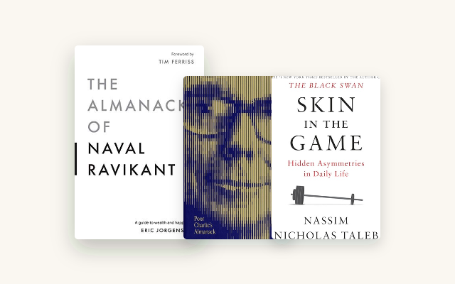 Naval Ravikant Book List: 22 Books He Actually Names cover stack