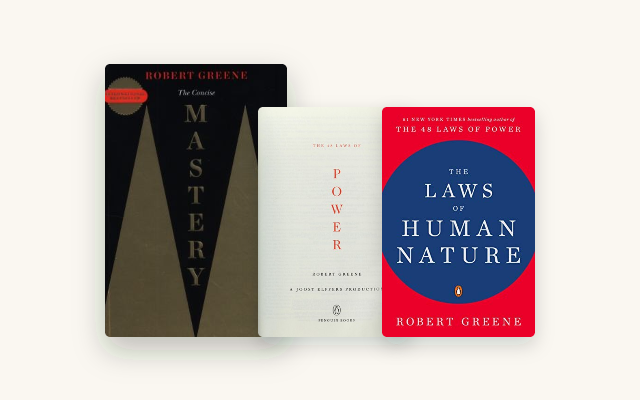 Robert Greene Books in Order: 3 Ranked by Use Case cover stack